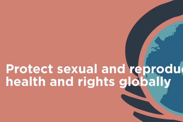 Global leadership on sexual and reproductive health and rights